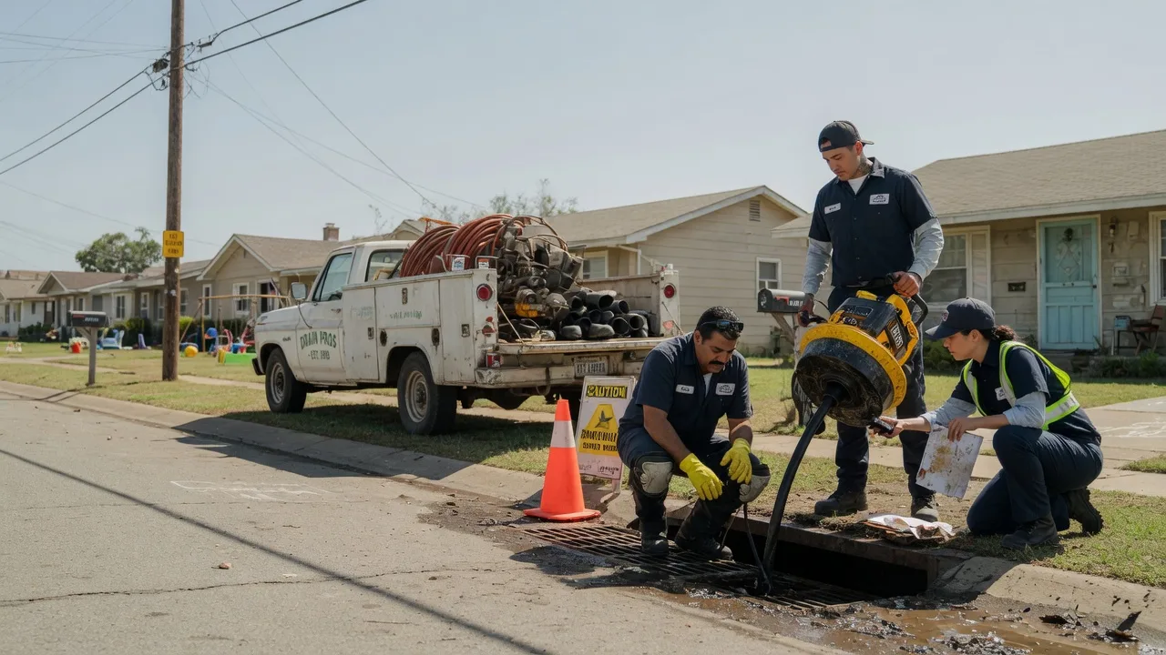 Drain Cleaning in Tennyson, TX near me